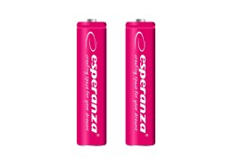 EZA101R ES PERANZA AKUMULATORKI NI-MH AAA 1000MAH 2SZT. CZERWONE