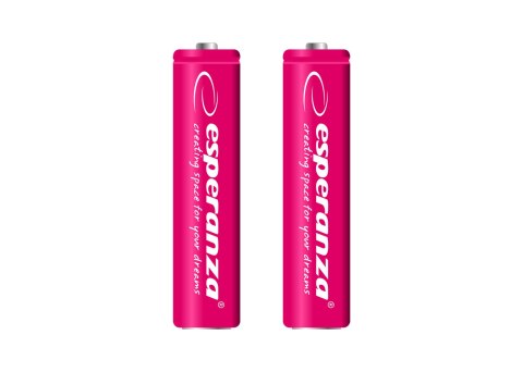 EZA101R ES PERANZA AKUMULATORKI NI-MH AAA 1000MAH 2SZT. CZERWONE EZA101R ES PERANZA AKUMULATORKI NI-MH AAA 1000MAH 2SZT. CZERWONE