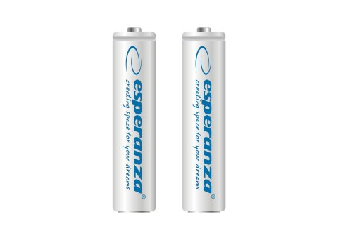 EZA101W ES PERANZA AKUMULATORKI NI-MH AAA 1000MAH 2SZT. BIAŁE EZA101W ES PERANZA AKUMULATORKI NI-MH AAA 1000MAH 2SZT. BIAŁE