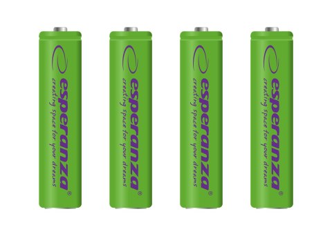 EZA102G ES PERANZA AKUMULATORKI NI-MH AAA 1000MAH 4SZT. ZIELONE EZA102G ES PERANZA AKUMULATORKI NI-MH AAA 1000MAH 4SZT. ZIELONE