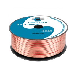 KABEL GŁOŚNIKOWY CCA 1.0MM 10M