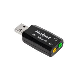 KARTA DŹWIĘKOWA USB 5.1 REBEL