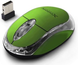 XM105G ExTREME MYSZ BEZ PRZ. 2.4GHZ 3D O PT. USB HARRIER ZIELONA