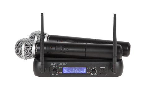 MIKROFON VHF 2 KANAŁY WR-358LD (2 x MIK. DO RĘKI) MIKROFON VHF 2 KANAŁY WR-358LD (2 x MIK. DO RĘKI)