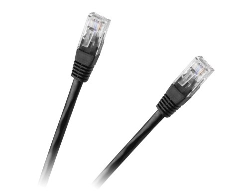 PATCHCORD KABEL UTP 8C WTYK-WTYK 0,5M CCA CZARNY CAT.6E PATCHCORD KABEL UTP 8C WTYK-WTYK 0,5M CCA CZARNY CAT.6E