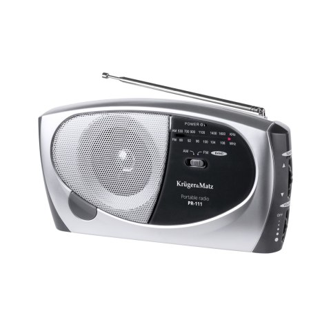 RADIO PRZENOŚNE AM / FM KRUGER&MATZ MODEL PR-111 RADIO PRZENOŚNE AM / FM KRUGER&MATZ MODEL PR-111