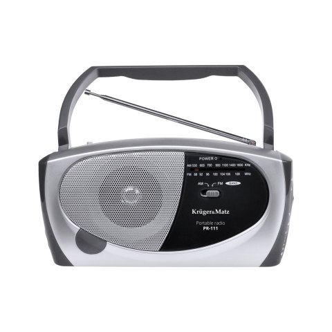 RADIO PRZENOŚNE AM / FM KRUGER&MATZ MODEL PR-111 RADIO PRZENOŚNE AM / FM KRUGER&MATZ MODEL PR-111