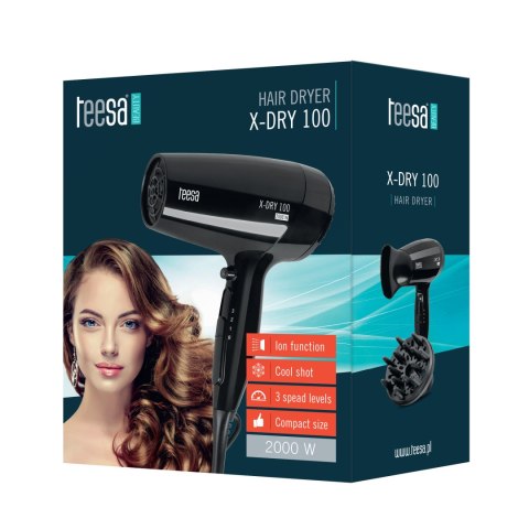 SUSZARKA DO WŁOSÓW X-DRY 100 2000W SUSZARKA DO WŁOSÓW X-DRY 100 2000W