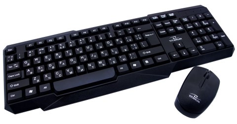 TK108UA TITANUM ZESTAW BEZ PRZEW. 2.4GHZ USB MEM PHIS UA