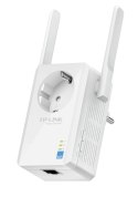 TP-LINK TL-WA860RE WZMACNIACZ SYGNAŁU WIFI Z GNIAZDKIEM ELEKTRYCZNYM, 300MB/S