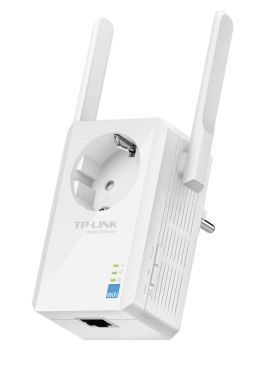 TP-LINK TL-WA860RE WZMACNIACZ SYGNAŁU WIFI Z GNIAZDKIEM ELEKTRYCZNYM, 300MB/S