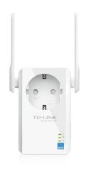 TP-LINK TL-WA860RE WZMACNIACZ SYGNAŁU WIFI Z GNIAZDKIEM ELEKTRYCZNYM, 300MB/S