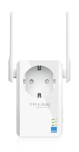 TP-LINK TL-WA860RE WZMACNIACZ SYGNAŁU WIFI Z GNIAZDKIEM ELEKTRYCZNYM, 300MB/S