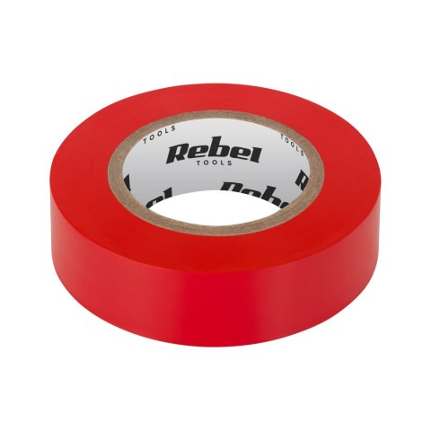 TAŚMA IZOLACYJNA KLEJĄCA REBEL (0,13 MM x 19 MM x 10 YD) CZERWONA TAŚMA IZOLACYJNA KLEJĄCA REBEL (0,13 MM x 19 MM x 10 YD) CZERWONA