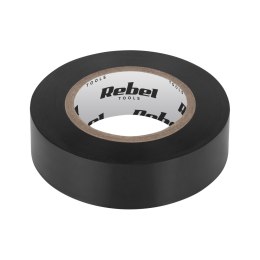TAŚMA IZOLACYJNA KLEJĄCA REBEL (0,13 MM x 19 MM x 20 YD) CZARNA