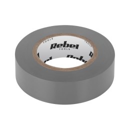 TAŚMA IZOLACYJNA KLEJĄCA REBEL (0,13 MM x 19 MM x 20 YD) SZARA