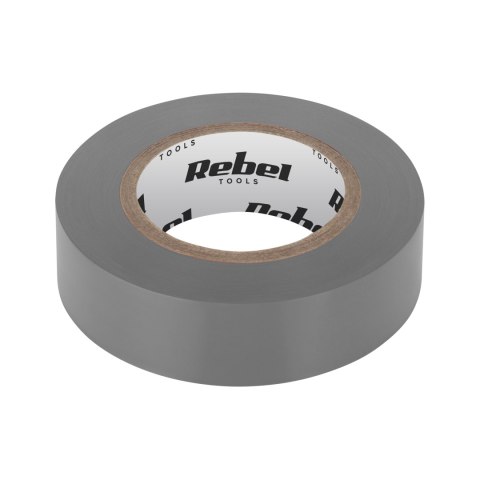 TAŚMA IZOLACYJNA KLEJĄCA REBEL (0,13 MM x 19 MM x 20 YD) SZARA TAŚMA IZOLACYJNA KLEJĄCA REBEL (0,13 MM x 19 MM x 20 YD) SZARA