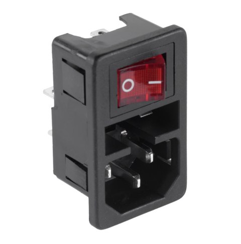 WTYK AC 3PIN KOM PUT.OBUDOWA+WŁĄCZN. WTYK AC 3PIN KOM PUT.OBUDOWA+WŁĄCZN.