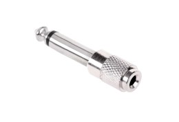 ZŁĄCZE JACK 6.3/3.5 MONO-METAL