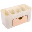 AG605A ORGANIZER NA KOSMETYKI BIEL-RÓŻ