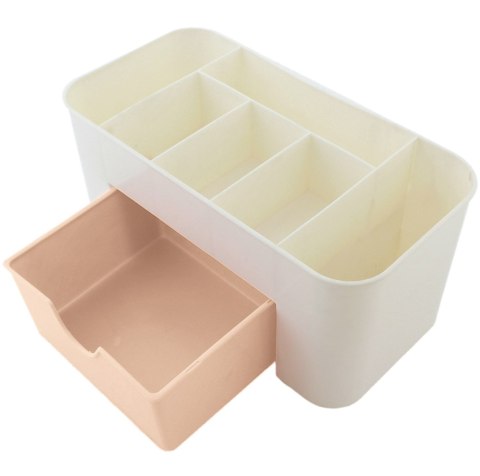 AG605A ORGANIZER NA KOSMETYKI BIEL-RÓŻ AG605A ORGANIZER NA KOSMETYKI BIEL-RÓŻ