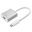 ADA PTER USB TY PE-C MACLEAN, HDMI 1080 P 4K@30HZ HDCP 2.2, METALOWA OBUDOWA MCTV-841