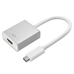 ADA PTER USB TY PE-C MACLEAN, HDMI 1080 P 4K@30HZ HDCP 2.2, METALOWA OBUDOWA MCTV-841