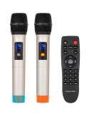 AKTYWNA KOLUMNA GŁOŚNIKOWA (Z 2 MIKROFONAMI BEZ PRZEWODOWYMI UHF, SD, BLUETOOTH, FM, USB) 40 WATT