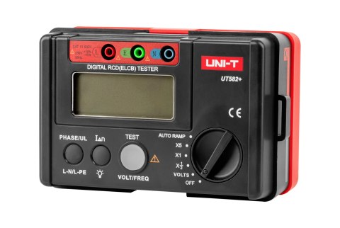 CYFROWY TESTER WYŁĄCZNIKÓW RCD UNI-T UT582+ CYFROWY TESTER WYŁĄCZNIKÓW RCD UNI-T UT582+
