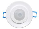 CZUJNIK RUCHU PIR MACLEAN, NA  PODCZERWIEŃ, DO ZABUDOWY, ZASIĘG 6M, 800W/400W, MCE130