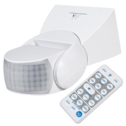 CZUJNIK RUCHU PIR MACLEAN, NA  PODCZERWIEŃ, Z  PILOTEM, MAx. 800W (ŻARÓWKA), MAx. 1200W (LED), MCE241