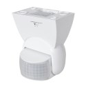 CZUJNIK RUCHU PIR MACLEAN, NA  PODCZERWIEŃ, Z  PILOTEM, MAx. 800W (ŻARÓWKA), MAx. 1200W (LED), MCE241