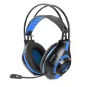 EGH420B ES PERANZA SŁUCHAWKI Z MIKROFONEM GAMING DEATHSTRIKE NIEBIESKIE