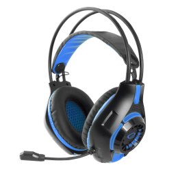 EGH420B ES PERANZA SŁUCHAWKI Z MIKROFONEM GAMING DEATHSTRIKE NIEBIESKIE