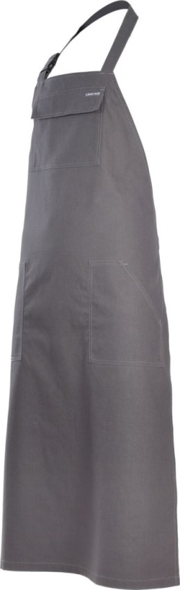 FARTUCH  PRZEDNI SZARY 100% BAWEŁNA, 300G/M2, CE, LAHTI