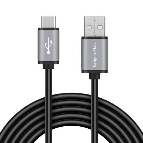 KABEL USB - USB TY PU C 1.8M KRUGER&MATZ BASIC KABEL USB - USB TY PU C 1.8M KRUGER&MATZ BASIC
