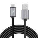KABEL USB - USB TY PU C 1M KRUGER&MATZ BASIC