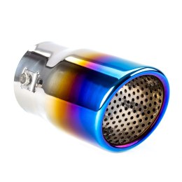 KOŃCÓWKA TŁUMIKA WYDECHU STAL NIERDZEWNA MT 017BLC O PALANA AMIO-02197