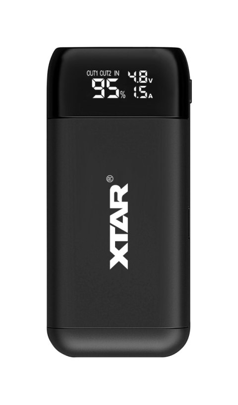 ŁADOWARKA / POWER BANK DO AKUMULATORÓW 18650 XTAR PB2S ŁADOWARKA / POWER BANK DO AKUMULATORÓW 18650 XTAR PB2S