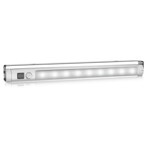 LAM PA KUCHENNA LED MACLEAN, PODSZAFKOWA 9 SMD, NA BATERIE, CZUJNIK PIR ON/OFF, MCE166 LAM PA KUCHENNA LED MACLEAN, PODSZAFKOWA 9 SMD, NA BATERIE, CZUJNIK PIR ON/OFF, MCE166