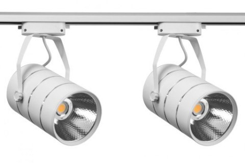 LAM PA SKLE POWA LED REFLEKTOR SZYNOWY JEDNOFAZOWY BIAŁY METALOWY 30W 2550 LM ŚWIATŁO NEUTRALNE 4000K LAM PA SKLE POWA LED REFLEKTOR SZYNOWY JEDNOFAZOWY BIAŁY METALOWY 30W 2550 LM ŚWIATŁO NEUTRALNE 4000K