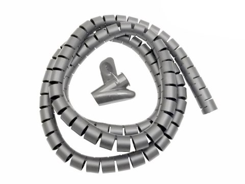 ORGANIZATOR/MASKOWNICA KABLI MACLEAN, 25MM x 2M, SZARA, MCTV-676 S ORGANIZATOR/MASKOWNICA KABLI MACLEAN, 25MM x 2M, SZARA, MCTV-676 S