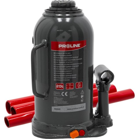 PODNOŚNIK HYDRAUL. SŁU PKOWY 20T 235-445MM (8.6KG) CE  PROLINE