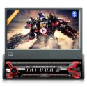 RADIOODTWARZACZ SAMOCHODOWY AUDIOCORE, WYSUWANY DOTYKOWY  PANEL LCD 7" 1080P, MP5, AVI DIVX, BLUETOOTH, RDS,  PILOT W ZESTAWIE, AC