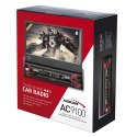 RADIOODTWARZACZ SAMOCHODOWY AUDIOCORE, WYSUWANY DOTYKOWY  PANEL LCD 7" 1080P, MP5, AVI DIVX, BLUETOOTH, RDS,  PILOT W ZESTAWIE, AC