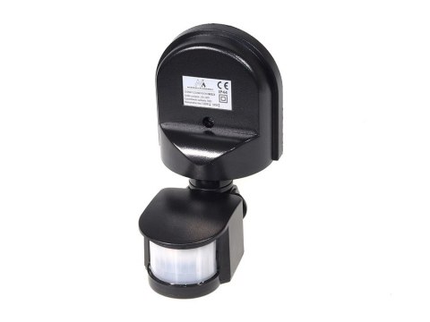 ŚCIENNY CZUJNIK RUCHU I ZMIERZCHU MACLEAN, 180°, MAx. 1200W, CZARNY, MCE25 B ŚCIENNY CZUJNIK RUCHU I ZMIERZCHU MACLEAN, 180°, MAx. 1200W, CZARNY, MCE25 B