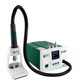 STACJA LUTOWNICZA SMD NA GORĄCE  POWIETRZE BST-863