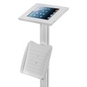 STOJAK UCHWYT REKLAMOWY DO TABLETU MACLEAN,  PODŁOGOWY Z BLOKADĄ, 9.7?/10.2? IPAD, 10.5? IPAD AIR/IPAD PRO, 10.1" SAMSUNG GALAxY