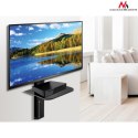 UCHWYT DO TV Z  PÓŁKĄ NA DVD MACLEAN, VESA 400x400, 32"-55", 30KG, MC-772