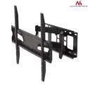 UCHWYT DO TELEWIZORA MACLEAN, UNIWERSALNY, MAx VESA 600x400, 37-80" 45KG, CZARNY, MC-723 B